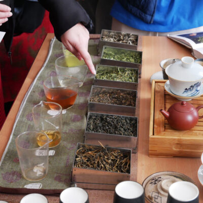 Tea Tasting by Comins