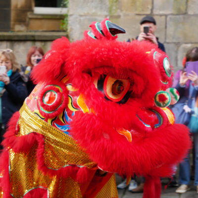 Lion dance